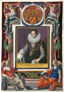 Members of the famous Augsburg Fugger family, Maria Salome Fugger (? -1625) née von Königsegg,