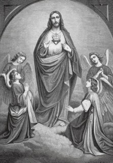 Sacratissimum Cor Iesu is a symbol of the divine love and mercy of Christ in the Catholic Church,