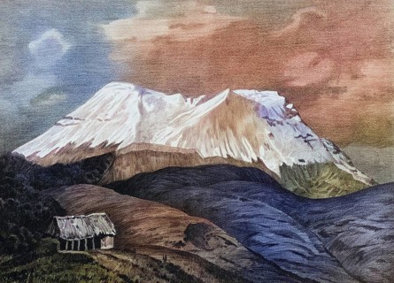 The Antisana, a volcano in the Eastern Cordillera, the central train of the northern Andes in