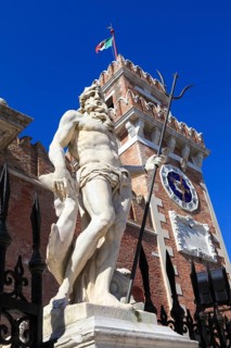 Arsenale, Renaissance portal (around 1400), Venice, Veneto, ItalyI/Venice: Arsenale