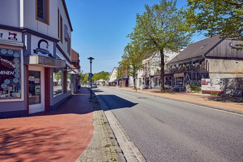 Residential and commercial buildings, general architecture, retail stores, shops, shopping,