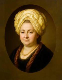 Catharina Elisabeth Goethe, Mrs. Rat, Goethe's mother, historical illustration from the history of