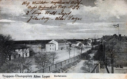Shooting range Altes Lager, artillery depot, gun park, military training area, district of the