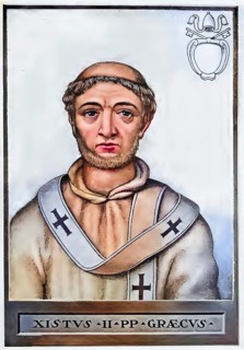 Sixtus II (d. 6 August 258) (Xystus) was Bishop of Rome from 30 August 257 to 6 August 258,