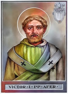Victor I (d. 199 in Rome) served as Bishop of Rome in the 190s, Historical, authentic, digitally