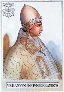 Urban III (born around 1120 in Milan, died 20 October 1187 in Ferrara), originally Uberto Crivelli,