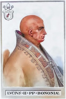 Lucius II, originally Gerardus Caccianemici de l'Orso (died 15 February 1145), was Pope from 9