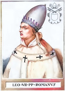 Leo VII (born in Rome, died there on 13 July 939) was Pope from 3 January 936 until his death,