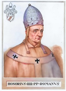 Honorius IV, originally Giacomo Savelli (born around 1210 in Rome, died there on 3 April 1287), was