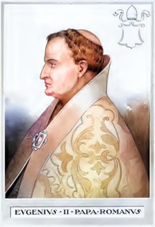 Eugene II (died 27 August 827) was pope from May 824 until his death, Historical, authentic,