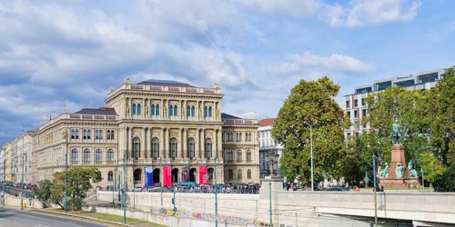 Neo-Renaissance building of the Hungarian Academy of Sciences, Budapest, Hungary