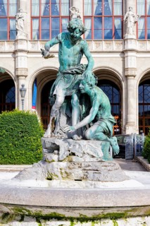 Concert Hall Vigado of Pest designed by Frigyes Feszl in 1859, Budapest, Hungary