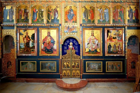 Krusedol Monastery, Iconostasis and Icons, Vojvodina Province, Serbia