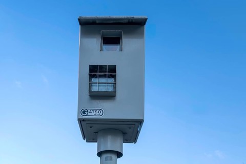 Radar box, Lugano, Tessin, Switzerland