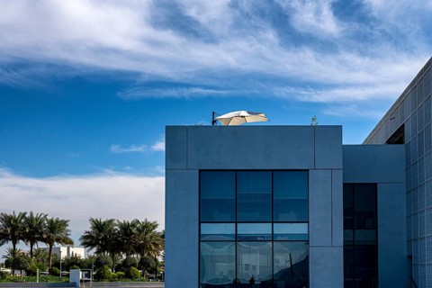 Louvre Abu Dhabi architecture, art museum by French architect Jean Nouvel, buildings on Saadiyat