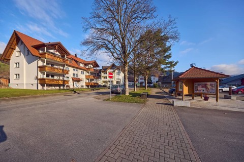 Houses, general architecture, residential buildings, apartment buildings, street, sidewalk,