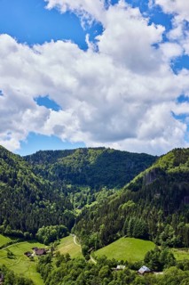 Simonswäldertal Dreitälerblick, Zweribach, landscape photography, hills, hilly landscape,