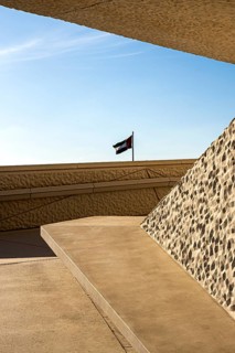 Zayed National Museum in Abu Dhabi, memorial to the late Zayed bin Sultan Al Nahyan, the museum is
