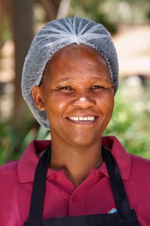 Africa, woman, person, Nama, face, colored, African appearance, African, looking at the cameraView,