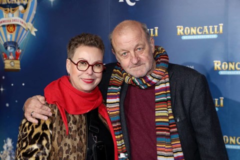 Maren Muntenbeck and Leonard Lansink, Premiere Roncalli Christmas Circus, Tempodrom, Berlin 19.12