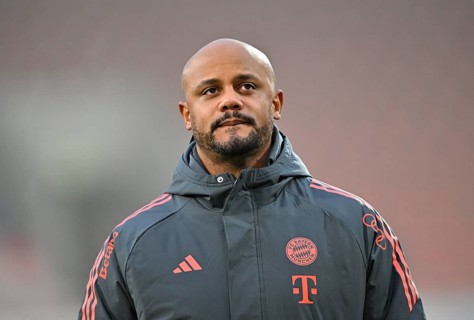 Coach coach Vincent Kompany FC Bayern Munich FCB Portrait Voith-Arena, Heidenheim,