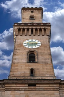 Fürth Town Hall Tower, replica of Palazzo Vecchio, Florence, Fürth Bavaria, Middle Franconia,