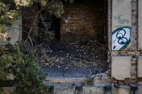 Ruins of the Women's Sanatorium, Lost Place, Heilstätten Beelitz, Brandenburg