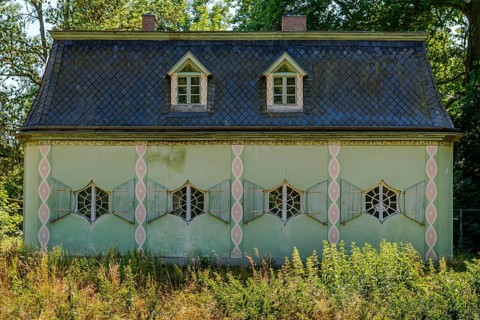 Facade of Chinese Cuisine, Sanssouci Park, Potsdam