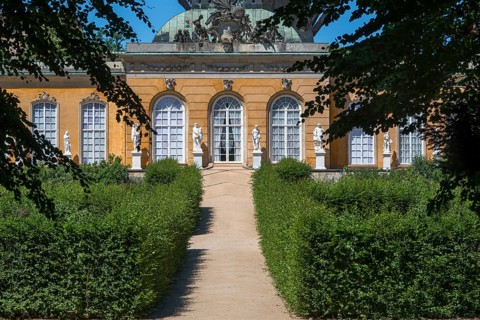 New chambers in Sanssouci Palace, Potsdam, Brandenburg