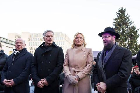 Kai Wegner (Governing Mayor of Berlin), Jörg Pilawa (TV presenter and partner of Julia Klöckner),