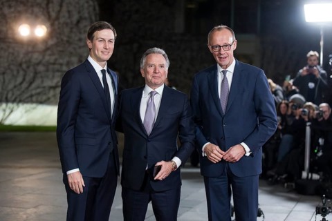 Jared Kushner (advisor and son-in-law of the US President), Steve Witkoff (special envoy of the US