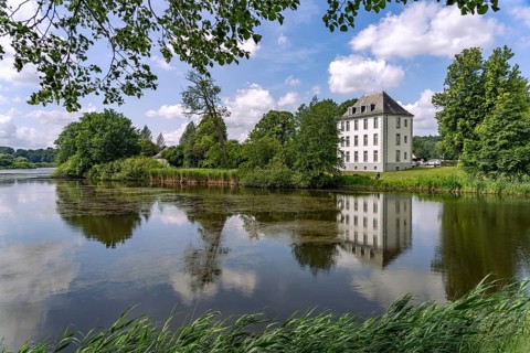 Cavalier's House on the Museum Island Castle Gottorf, City of Schleswig, Schleswig-Holstein,