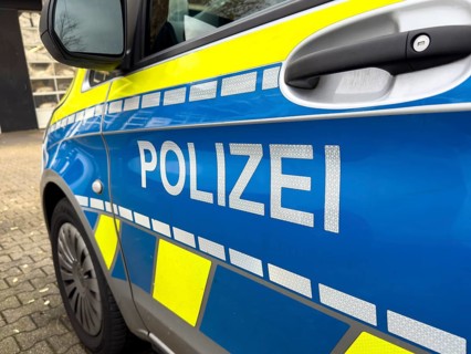 Police lettering on police car Police car Emergency vehicle patrol car, Germany