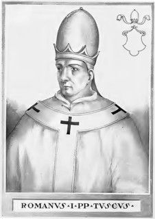 Romanus was pope in 897. The exact election day is unknown. The enthronement took place in August