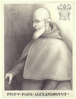 Pius V, legal name Antonio Ghislieri OP (born 17 January 1504 as Antonio Ghisleri in Bosco Marengo