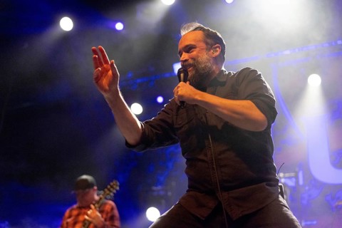 Tim Sult, guitarist and Neil Fallon, singer of Clutch, live on UK & European Tour 2025 at Huxleys