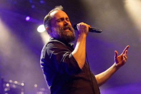 Neil Fallon, singer of Clutch, live on UK & European Tour 2025 at Huxley's New World in Berlin on