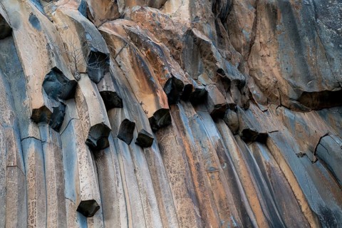 Basalt columns, Madeira, Portugal