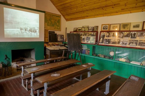 School, Open Air Museum, Glencolmcille, County Donegal, Ireland
