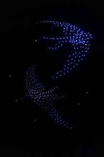 D, drone show