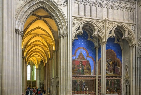 Cathedral, Bayeux, Calvados Department, France