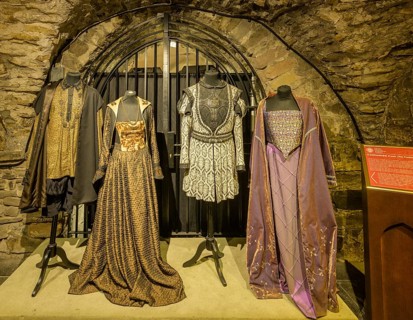 Christchurch Cathedral costumes from the Tudor period, Dublin, County Dublin, Ireland