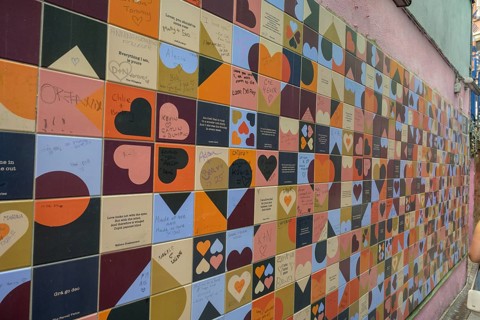Wall of Love, Dublin, Co. Dublin, Ireland