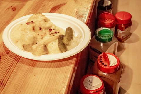 Symbolic photo of a raclette plate, Zug, Switzerland