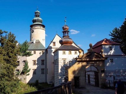 Lemberk Castle, Castle Towers, Fairytale Castle, Lusatian Mountains, Bohemia, Czech Republic