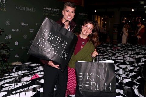 Maximilian Seitz, Ronja Forcher, 5th Charity Celebrity Pack 2025 campaign for Street Sweeper e.V.
