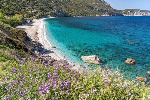 Korasida beach, Euboea or Evia island, Greece