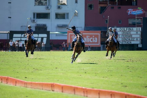 Scene at the 132nd Argentinean Open Polo Championship (Spanish 132nd Abierto Argentino de Polo de