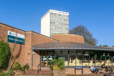 Peter Chalk Centre building, Streatham Campus, University of Exeter, Exeter, Devon, England, UK