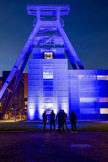 International Children's Rights Day, in addition buildings around the world are illuminated blue,